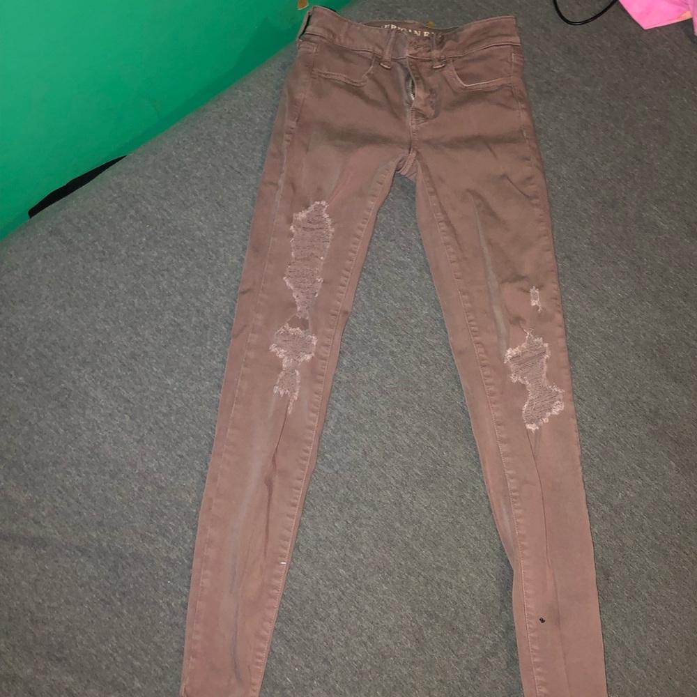 American Eagle Super Stretch X Jeggings Size: 00